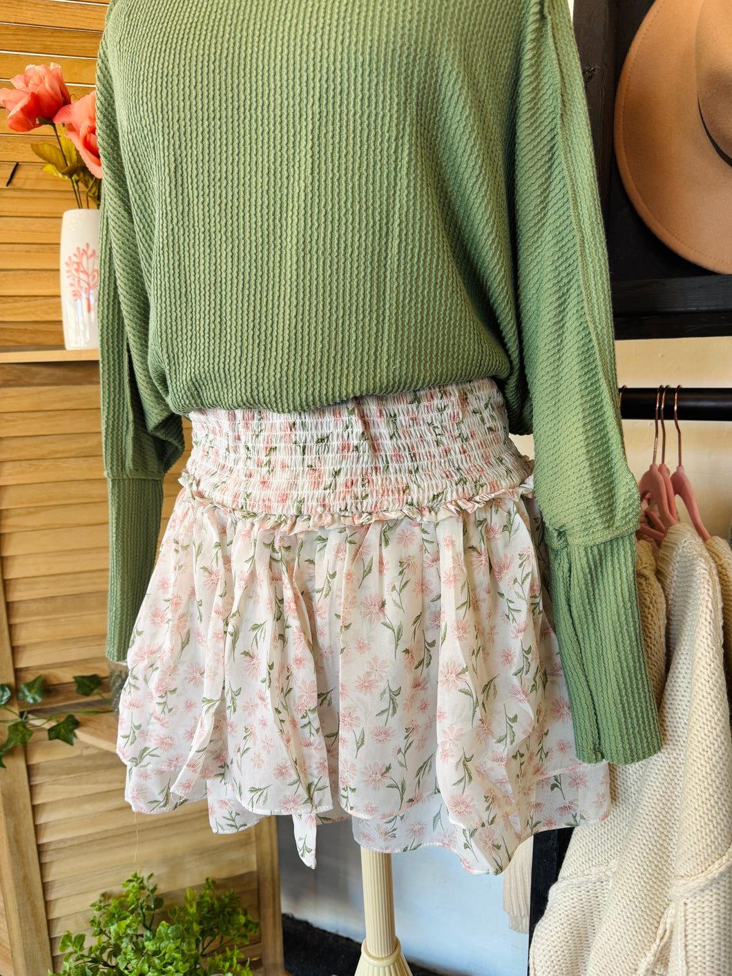 Floral Skirt