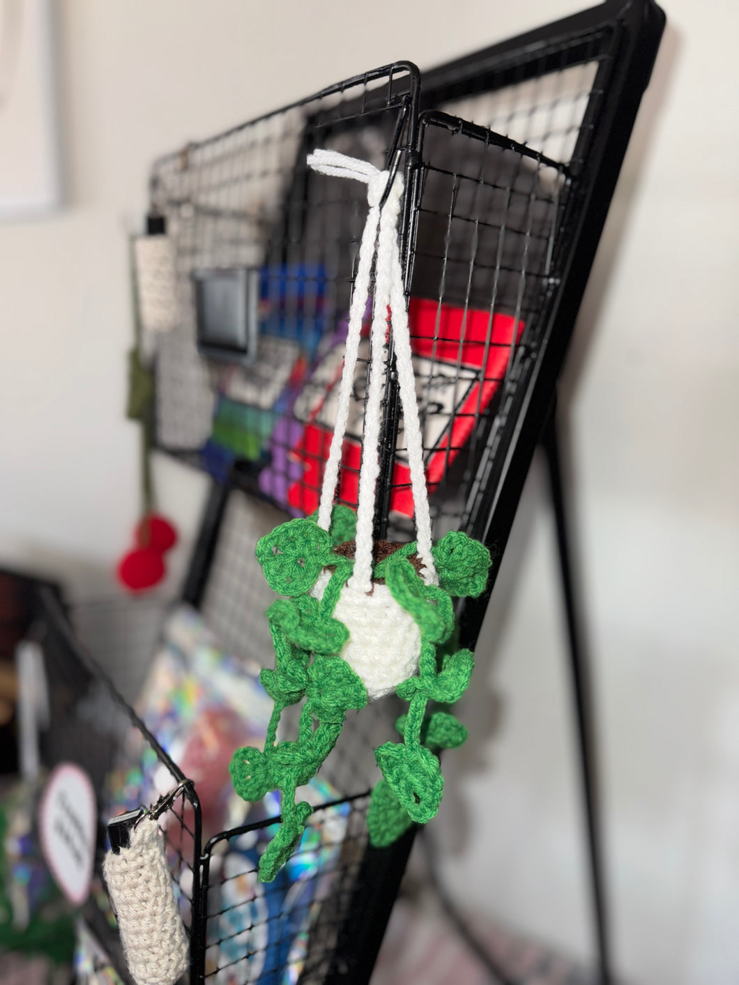 Small Crochet Hanging Plant