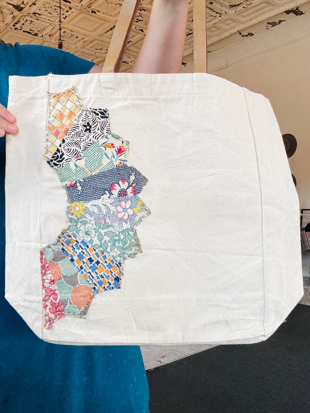 Quilted Tote Bag