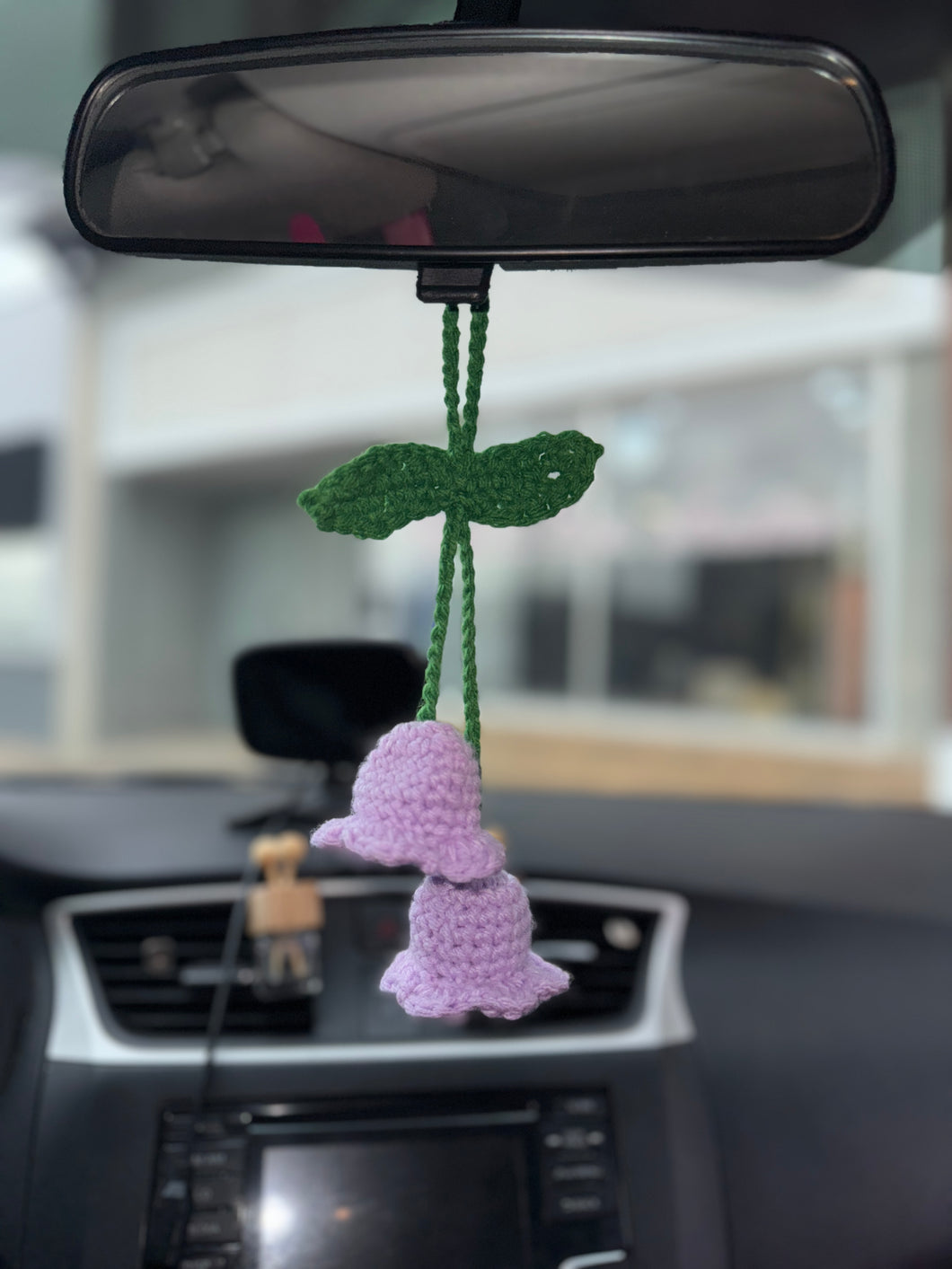 Lily of the Valley Car Mirror Charm