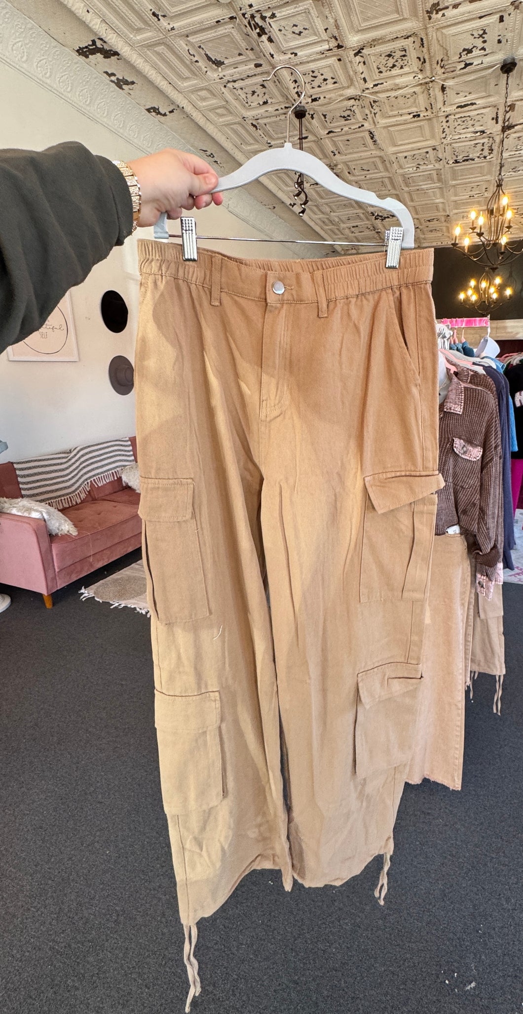 Khaki Cargo Pants