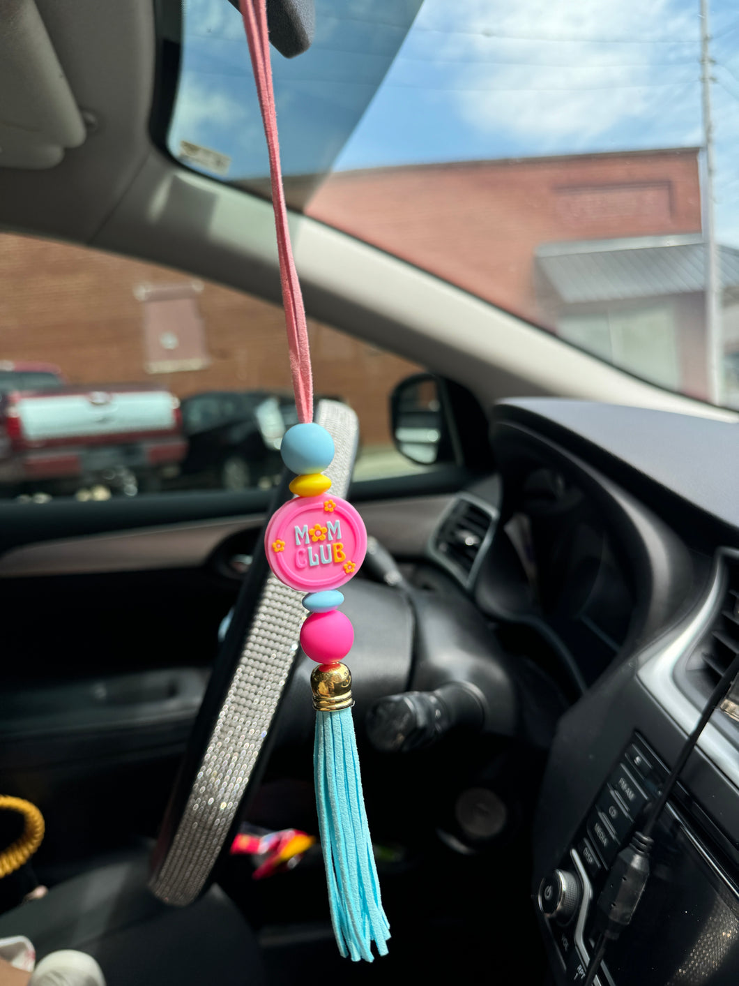 Mom Club Car Charm