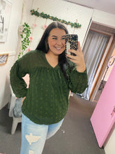 Load image into Gallery viewer, Swiss Dot Blouse
