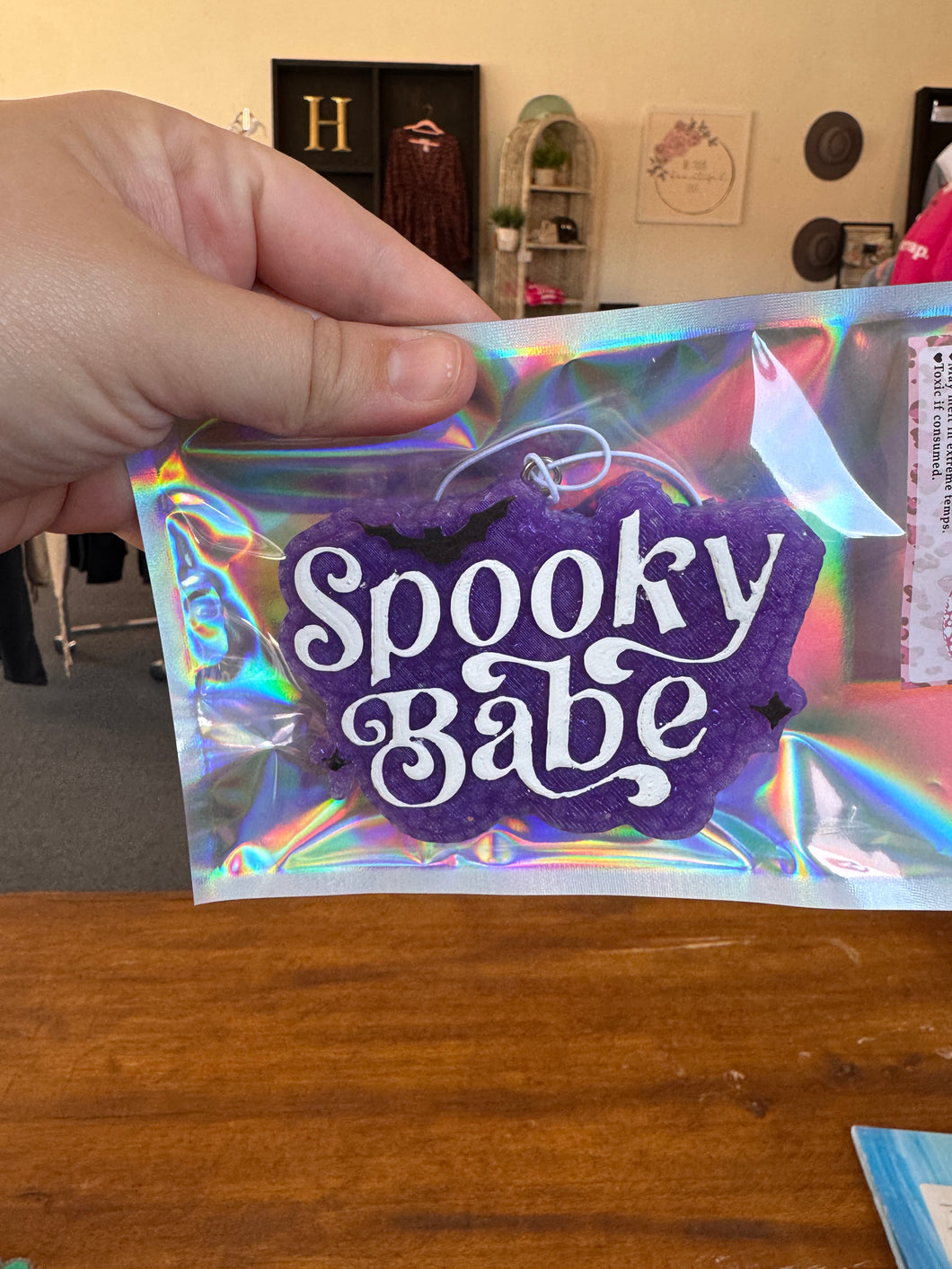 Spooky Babe Car Freshie - New Car