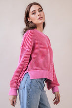 Load image into Gallery viewer, Pink Striped Sweater
