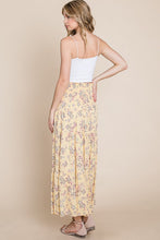 Load image into Gallery viewer, Spring Days Yellow Floral Maxi Skirt
